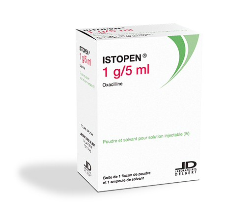 ISTOPEN-1G5ML_1FL_Oxacilline_laboratoires_delbert Istopen - laboratoires Delbert