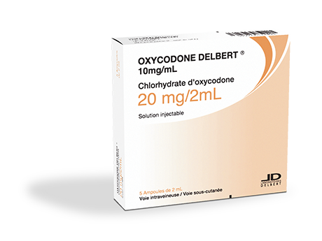 OXYCODONE-20MG_2ML_5AMP_chlorhydrate d’oxycodone_laboratoires_delbert