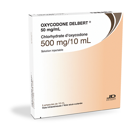 OXYCODONE-500MG_10ML_5AMP_chlorhydrate d’oxycodone_laboratoires_delbert