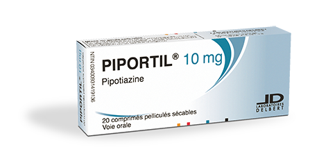 PIPORTIL-10MG-20CP_Palmitate de pipotiazine_laboratoires_delbert